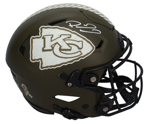 Patrick Mahomes Autographed Chiefs STS Authentic Speed Flex Helmet Beckett