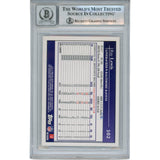 Ray Lewis Autographed 2009 Topps Kickoff #102 Trading Card Beckett 52956