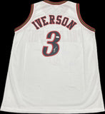 Allen Iverson Signed Jersey JSA Philadelphia 76ers Autographed