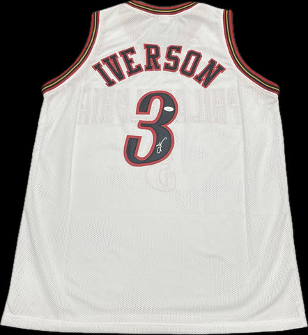 Allen Iverson Signed Jersey JSA Philadelphia 76ers Autographed