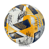 2021 Toronto FC Autographed Match Used Soccer Ball - BAS/Fanatics LOA (35 Sigs)