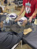 Ed and Ray Signed Baltimore Ravens Speed Flex Authentic Lunar NFL Helmet
