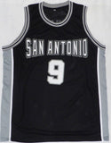 San Antonio Spurs Tony Parker Autographed Black Jersey Beckett BAS QR #W685760