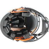 Bo Nix Autographed Denver Broncos Authentic Rave Helmet Beckett Witness 49641