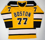 Ray Bourque Signed Boston Bruins Yellow Jersey (JSA COA) 19xAll Star Defenseman