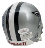 Tex Schramm HOF Signed/Inscribed Cowboys Mini Football Helmet JSA 213348