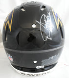 Derrick Henry Autographed Ravens F/S Speed Authentic Helmet - Beckett W Hologram