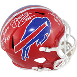 Kelly Thomas Reed Autographed Buffalo Bills F/S Helmet HOF Beckett Witness 50279