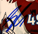 Samuel Girard Avalanche Autographed 8x10 Photo with Mikko Rantanen LSM COA