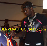 Denver Broncos SB 50 Defense Signed Speed Proline Helmet 10 Sigs JSA 19039