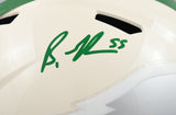 Brandon Graham Autographed Eagles F/S Retro Speed Helmet - Beckett W Holo