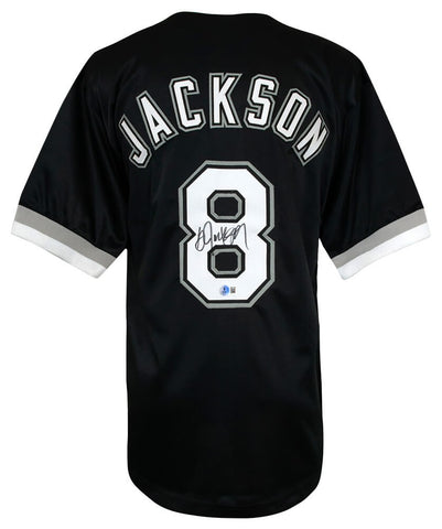 Bo Jackson (CHICAGO WHITE SOX) Signed Black Custom Baseball Jersey (BECKETT COA)