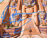 Bruce Dickinson Autographed Iron Maiden Powerslave Vinyl - Beckett W Hologram