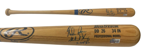Nolan Ryan Autographed Astros "Strikeout King, 5714 K's" Bat Beckett