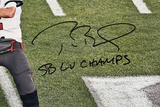 Tom Brady Autographed "SB LV Champs" Super Bowl 16" x 20" Photograph Fanatics