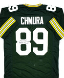 Mark Chmura Autographed Green Pro Style Jersey w/SB Champs - JSA W *Black