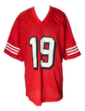 Deebo Samuel Signed Custom Alternate Red Pro-Style Football Jersey JSA Hologram