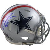 Randy White Autographed Dallas Cowboys 1976 TB Mini Helmet HOF Beckett 54283