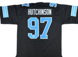 Aidan Hutchinson Autographed Black Pro Style Jersey - Beckett W Hologram *Black