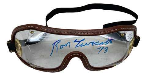Ron Turcotte Signed Replica Horse Racing Goggles 73 Inscribed JSA