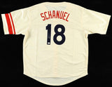 Nolan Schanuel Signed Los Angeles Angels Jersey /JSA COA 2023 1st Round Pick #11