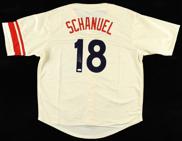 Nolan Schanuel Signed Los Angeles Angels Jersey /JSA COA 2023 1st Round Pick #11