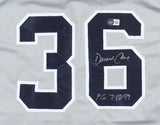 David Cone Signed New York Yankees Jersey Inscribed "P.G. 7-18-99" (Beckett)