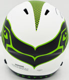 DEVON WITHERSPOON AUTOGRAPHED SEAHAWKS LUNAR ECLIPSE FULL SIZE HELMET MCS 235441