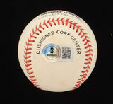 George Foster Signed OML Baseball Inscribed "MVP 1977" (Beckett) Big Red Machine