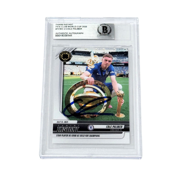 Cole Palmer Signed 2025 Panini Instant FIFA Club World Cup /530 - BGS Authentic