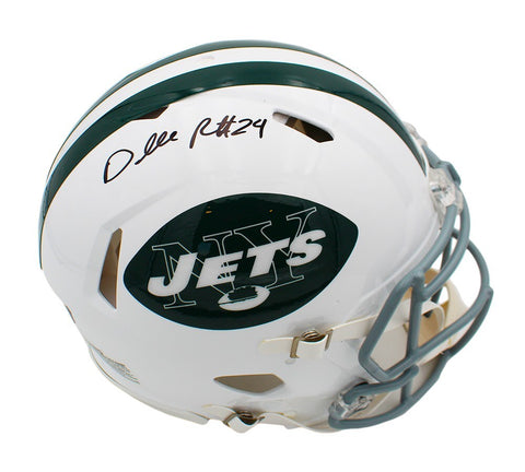 Darrelle Revis Signed New York Jets Speed Authentic Throwback 1965-1977 Helmet