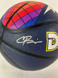 Christian Braun Autographed Denver Nuggets Navy City Edition Basketball BAS COA