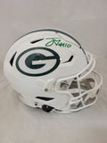 JORDAN LOVE SIGNED GREEN BAY PACKERS F/S ALT SPEEDFLEX AUTHENTIC HELMET JSA COA
