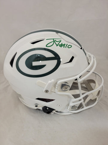 JORDAN LOVE SIGNED GREEN BAY PACKERS F/S ALT SPEEDFLEX AUTHENTIC HELMET JSA COA