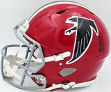 ANDRE RISON AUTOGRAPHED FALCONS FULL SIZE AUTHENTIC HELMET BAD MOON BECKETT