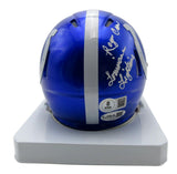 Bert Jones/Roger Carr Autographed/Inscribed Colts Mini Helmet JSA/BAS 201608