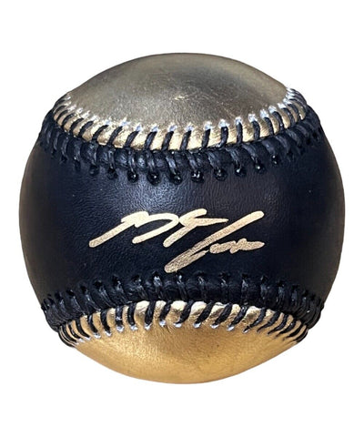 Nolan Arenado Autographed Black Gold Baseball STL Cardinals Fanatics 41148