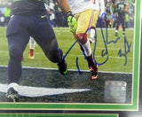 THOMAS RAWLS AUTOGRAPHED SIGNED FRAMED 8X10 PHOTO SEAHAWKS MCS HOLO 107787