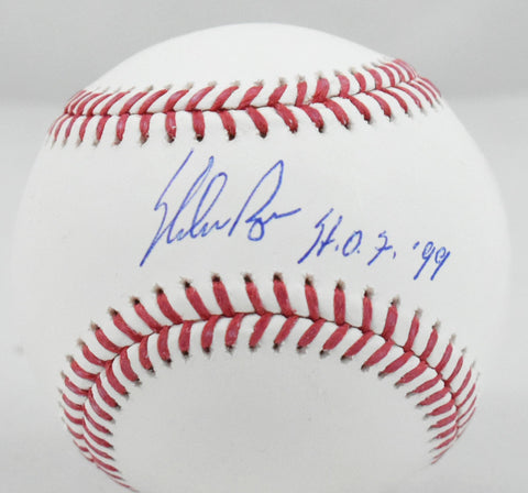 Nolan Ryan Autographed Rawlings OML Baseball w/ HOF - PSA *Blue