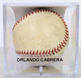 Orlando Cabrera Autographed Official Rawlings Baseball -- Boston Red Sox JSA COA