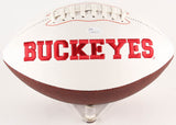 Joey Bosa Signed Ohio State Buckeyes Logo Football (JSA COA) Charger Edge Rusher