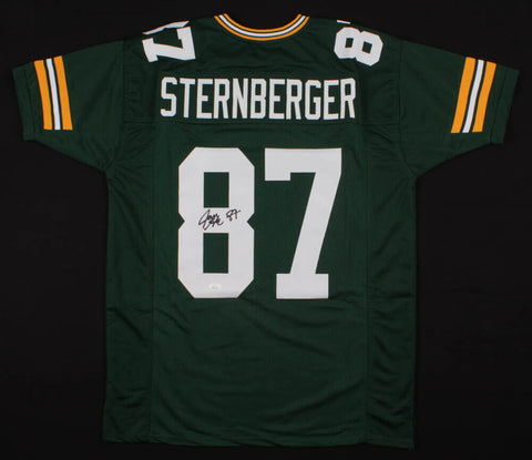 Jace Sternberger Signed Green Bay Packers Jersey (JSA COA) Texas A & M T.E.