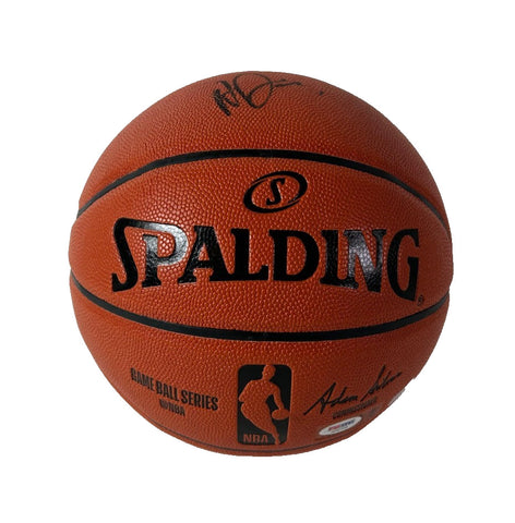 Anthony Davis Autographed Spalding NBA Basketball PSA/DNA