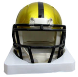Hines Ward Signed/Autographed Gold Flash Mini Helmet Steelers Beckett 204022
