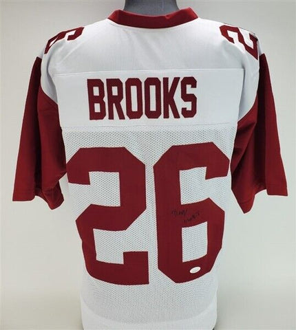 Kennedy Brooks Signed Sooners Jersey (JSA COA) Philadelphia Eagles Running Back