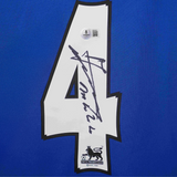 Claude Makelele Signed Chelsea FC Home Soccer Jersey #4 with Beckett COA