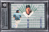 Mariners Randy Johnson Authentic Signed 1995 Leaf Limited #40 Card BAS Slabbed