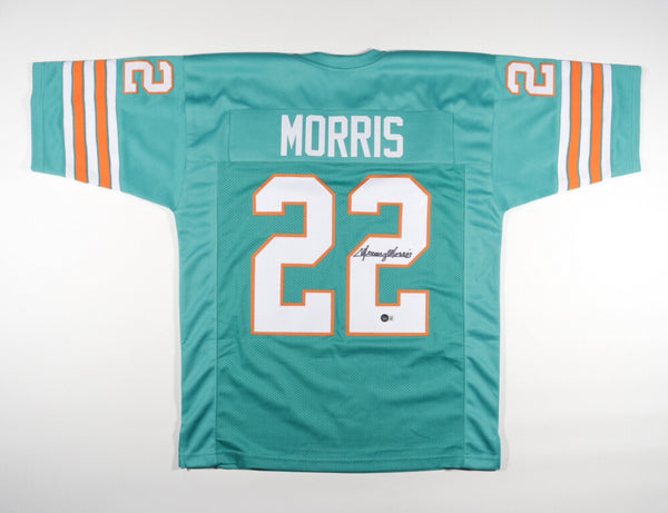 Mercury Morris Signed Miami Dolphins Jersey (Beckett) 1972 17-0 Perfect Season