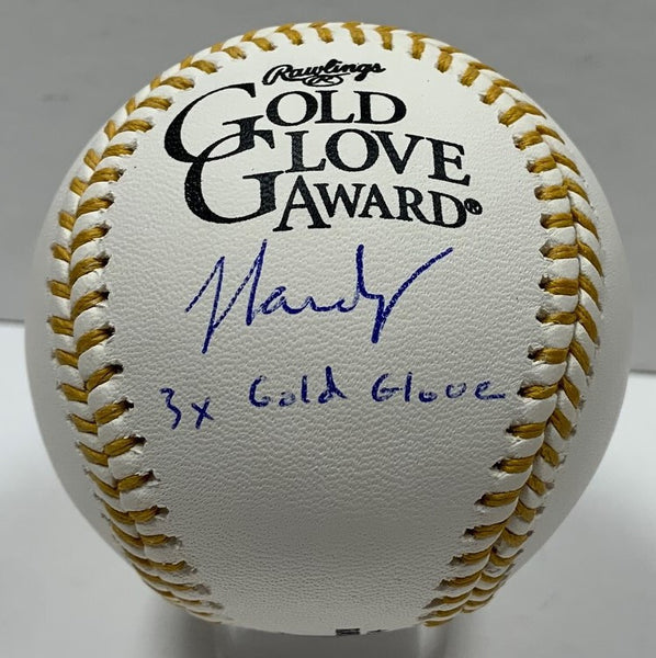 Orioles JJ HARDY Signed Official MLB GOLD GLOVE Logo Baseball AUTO w/ Script JSA