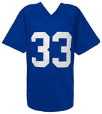Ed O'Neill Signed Bundy #33 Polk High Blue Football Jersey w/Al - (SCHWARTZ COA)